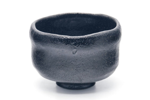 Angled three-quarter view into the bowl showing the interior and waisted body.
