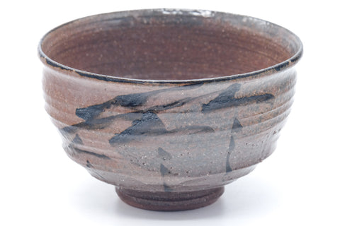 Japanese Matcha Bowl - Abstract Kiyomizu-yaki Chawan - 400ml