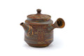 Tezumi — Japanese Kyusu - Faceted Nerikomi Tokoname Teapot - 250ml — three-quarter view from the opposite side