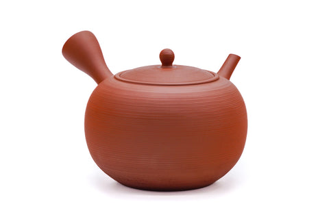Enormous Red Shudei Tokoname Teapot - 900ml