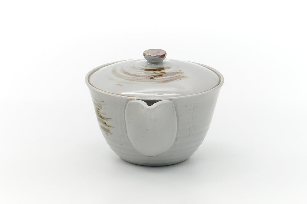 Japanese Hohin - Grey Hakeme Handleless Teapot - 145ml