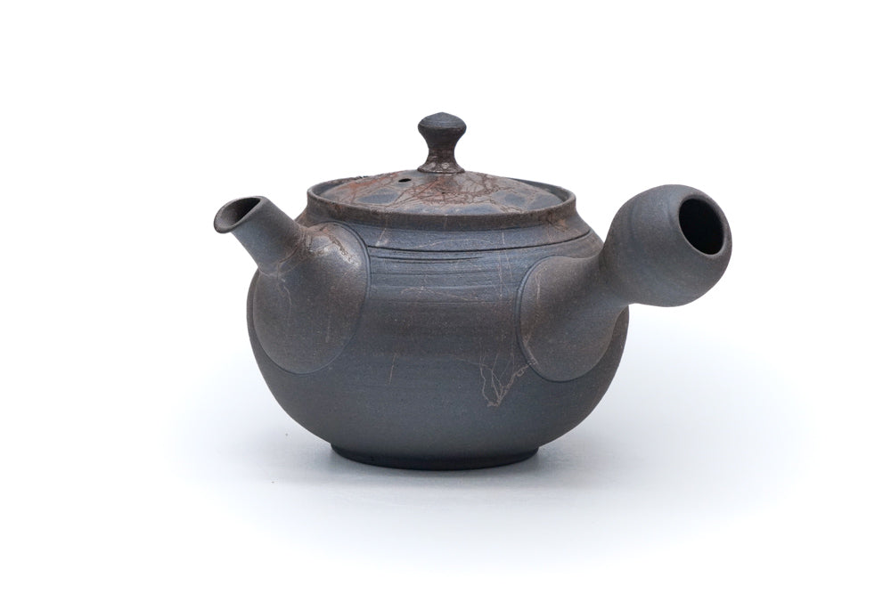 Mogake Yakishime Tokoname Teapot - Thumbnail 3