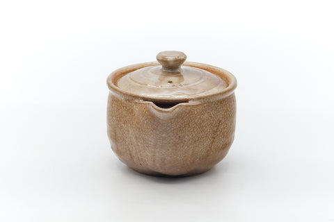 Japanese Hohin - Beige Hagi Handleless Teapot - 165ml