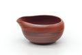 Tezumi — Japanese Katakuchi - Black Red Nerikomi Tokoname Water Cooler - 305ml — three-quarter view