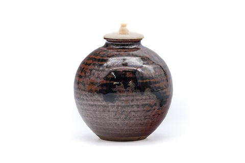 Japanese Chaire - 龍喜窯 Ryuki Kiln - Iwaki Bunrin Utsushi Matcha Caddy