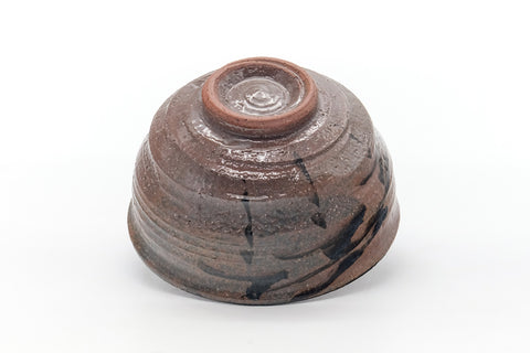 Japanese Matcha Bowl - Abstract Kiyomizu-yaki Chawan - 400ml