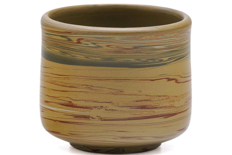 Japanese Teacup - Nerikomi Tokoname Yunomi - 80ml