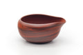 Tezumi — Japanese Katakuchi - Black Red Nerikomi Tokoname Water Cooler - 305ml — front view