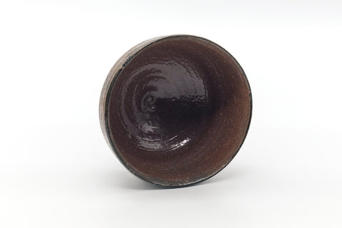 Japanese Matcha Bowl - Abstract Kiyomizu-yaki Chawan - 400ml