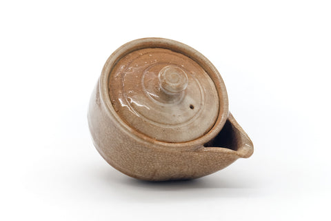 Japanese Hohin - Beige Hagi Handleless Teapot - 165ml