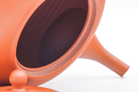 Enormous Red Shudei Tokoname Teapot - 900ml