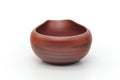 Tezumi — Japanese Katakuchi - Black Red Nerikomi Tokoname Water Cooler - 305ml — top-down view of the interior