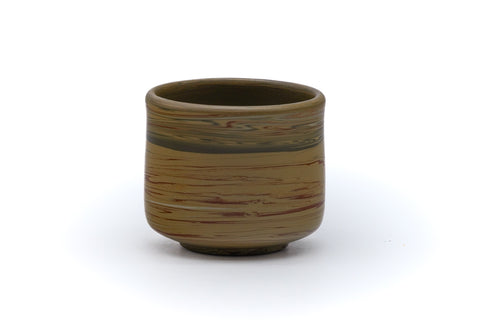 Japanese Teacup - Nerikomi Tokoname Yunomi - 80ml