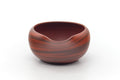 Tezumi — Japanese Katakuchi - Black Red Nerikomi Tokoname Water Cooler - 305ml — front view from another angle