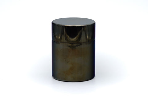Japanese Chazutsu - Vintage Stainless Steel Tea Canister