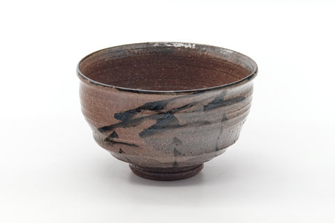 Japanese Matcha Bowl - Abstract Kiyomizu-yaki Chawan - 400ml