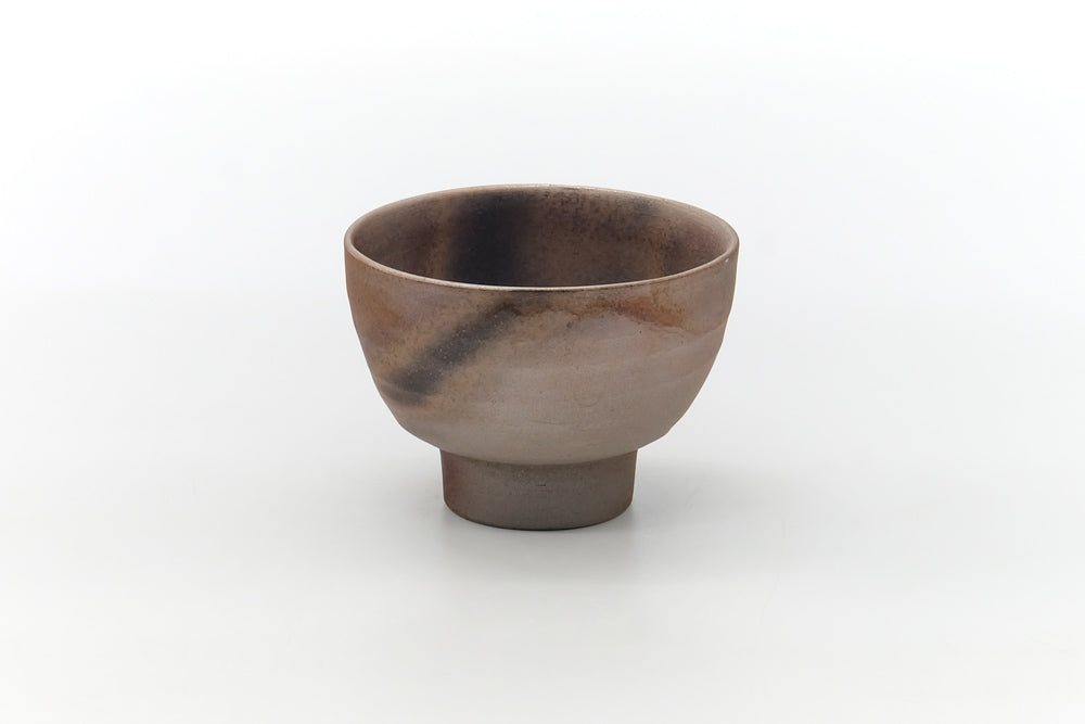 Japanese Teacup - Abstract Bizen Yunomi - 110ml