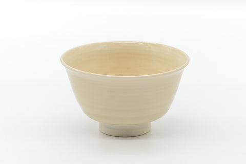 Japanese Matcha Bowl - Abstract Painted Kyo-yaki Chawan - 200ml