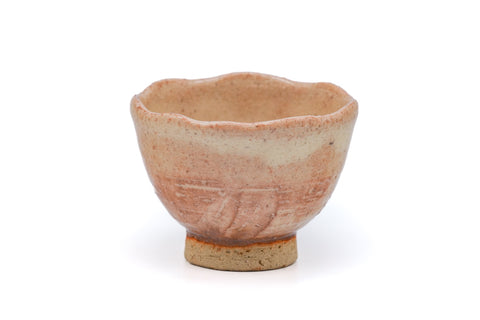 Japanese Tea Set - Hagi Hohin, Yuzamashi, and 6 Yunomi