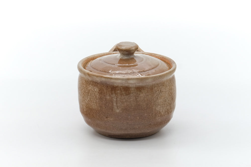 Japanese Hohin - Beige Hagi Handleless Teapot - 165ml