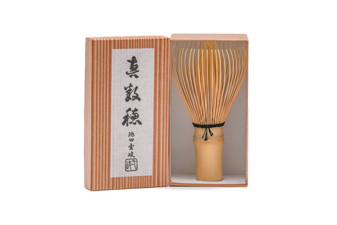 Shiratake Shin Chasen - White Bamboo Matcha Whisk