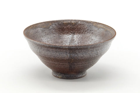 Japanese Matcha Bowl - Brown Earthy Ido-gata Chawan - 200ml