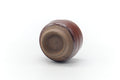 Tezumi — Japanese Teacup - Plump Spiraling Guinomi - 50ml — top-down view of the interior