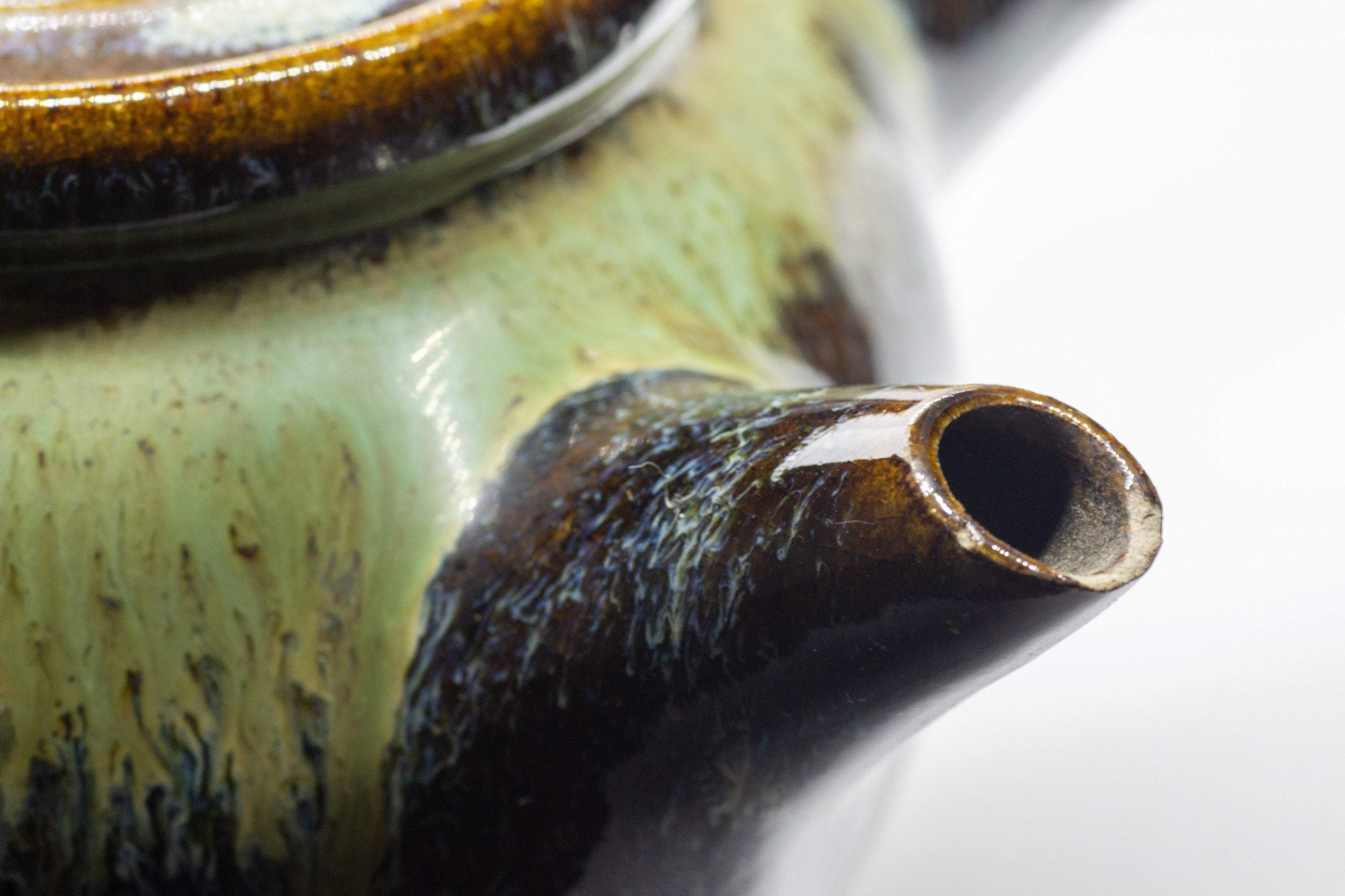 Japanese Kyusu - Large Koishiwara-yaki Ceramic Teapot - 525ml - Tezumi