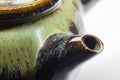 Tezumi — Japanese Kyusu - Large Koishiwara-yaki Ceramic Teapot - 525ml — interior view showing the filter