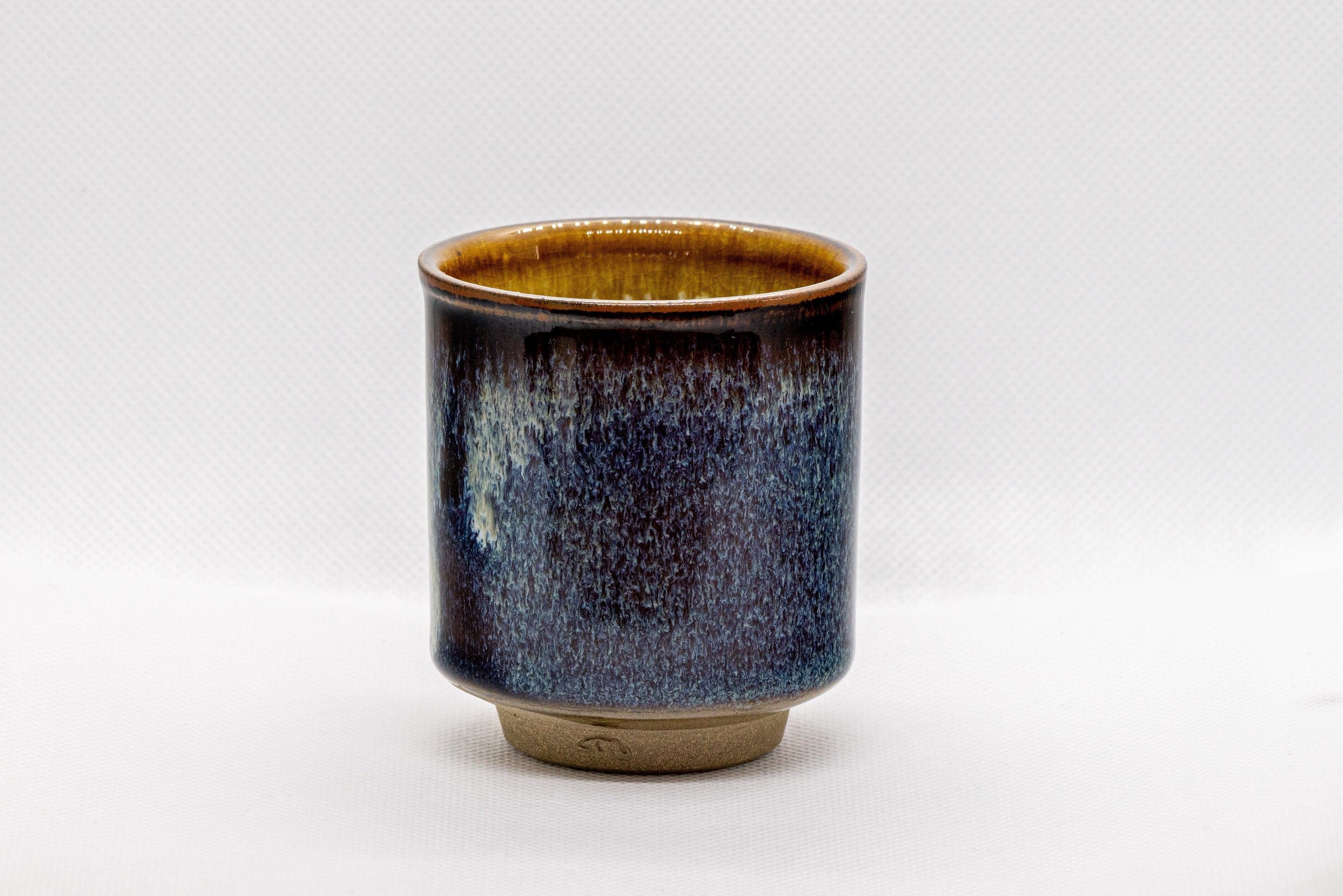 Japanese Teacup - Hare's Fur Tsutsu-gata Yunomi - 120ml - Tezumi