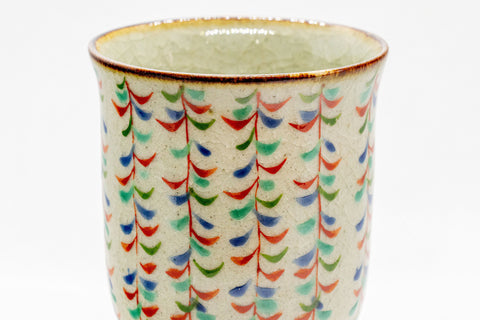 Japanese Teacup - Shibukusa-yaki Tsutsu-gata Yunomi - 135ml - Tezumi