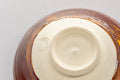Tezumi — Japanese Matcha Bowl - Dojimari-gata — inverted showing the foot ring