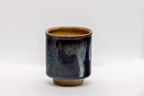 Japanese Teacup - Hare's Fur Tsutsu-gata Yunomi - 120ml - Tezumi