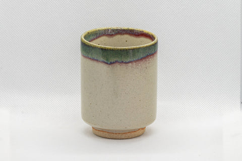 Japanese Teacup - Drip-Glazed Agano-yaki Yunomi - 165ml