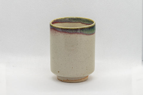 Japanese Teacup - Drip-Glazed Agano-yaki Yunomi - 165ml