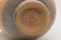 Japanese Teacup - Tachikichi Tsutsu-gata Yunomi - 210ml - closeup of the unglazed stoneware foot