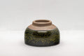 Tezumi — Japanese Teacups - Set of 5 Tenmoku Glazed Guinomi - 50ml — inverted showing the foot ring