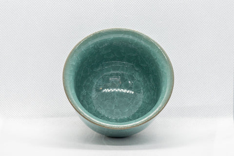 Japanese Teacup - Tachikichi (橘吉) Robin's Egg Blue Celadon Yunomi - 160ml