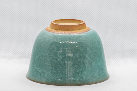 Japanese Teacup - Tachikichi (橘吉) Robin's Egg Blue Celadon Yunomi - 160ml