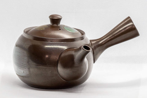 Japanese Kyusu - Hakeme Banko-yaki Teapot - 360ml - Tezumi