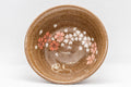 Japanese Teacup - Cherry Blossoms Gyokurowan - 45ml - top-down view showing the sakura decoration inside