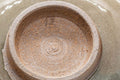 Japanese Matcha Bowl - Hakeme Badarai-gata Chawan - 200ml - closeup of the underside and foot