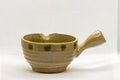 Tezumi — Japanese Yuzamashi - Beige Left-handed Water Cooler - 150ml — top-down view of the interior