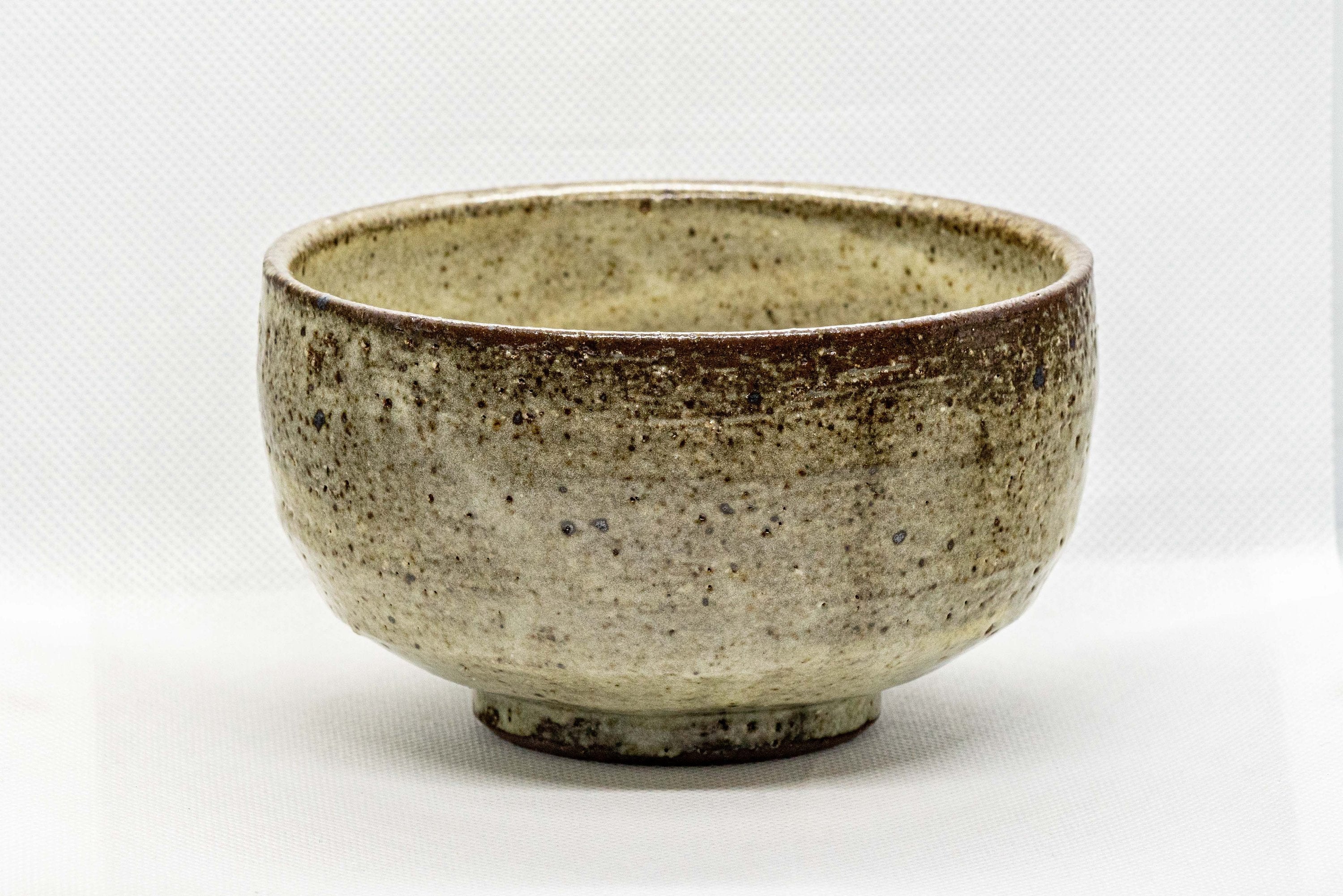 Japanese Matcha Bowl - Mino-yaki hantsutsu-gata chawan - 400ml - Thumbnail 2