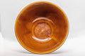 Japanese Matcha Bowl - Komogai-nari Hatazori-gata Chawan - 200ml - top-down view showing the glazed interior
