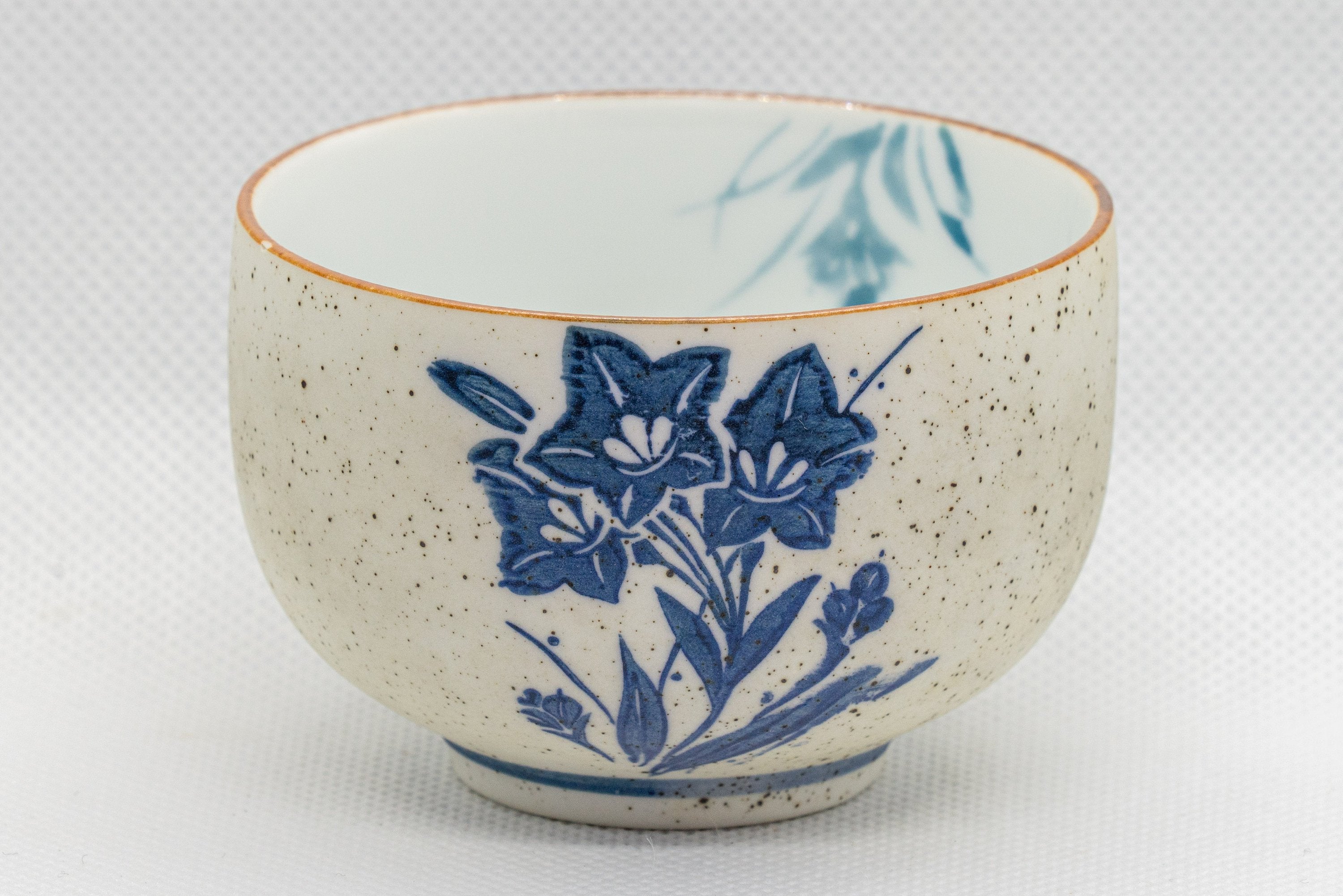 Japanese Teacup Pair - Classic blue and white yunomi - 110ml - Tezumi