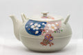 Japanese Dobin - Arita-yaki Teapot with Spring Flower Motifs - 630ml - Tezumi