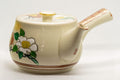 Japanese Kyusu - Camellias Kutani-yaki Debeso Teapot - 550ml - Tezumi