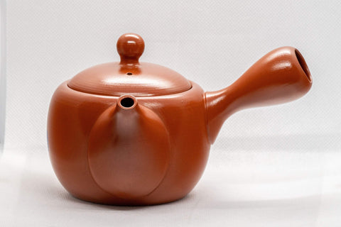 Japanese Kyusu - Lantern Motif Tokoname-yaki Teapot - 335ml - Tezumi