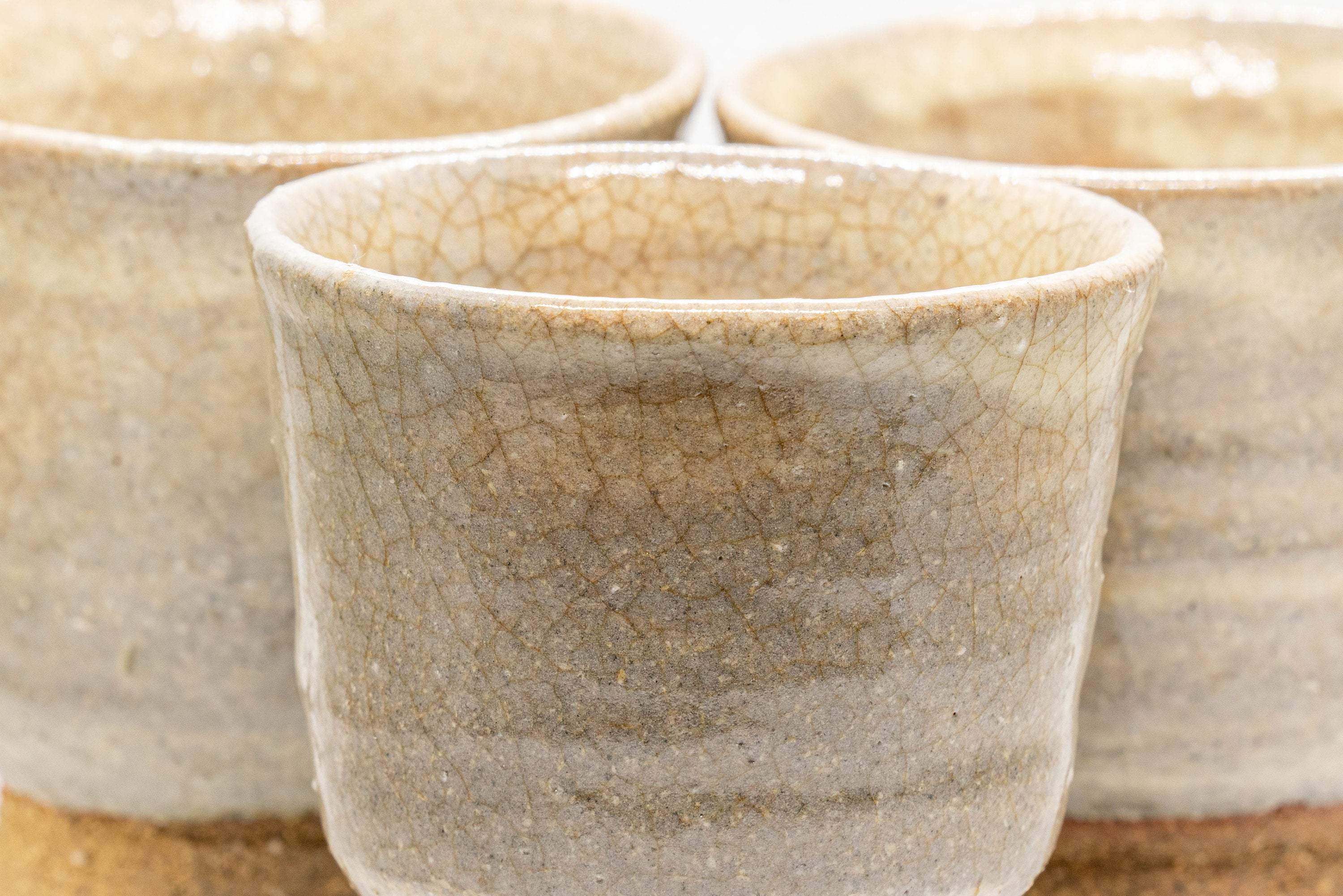 Tezumi Hagi-yaki Yunomi Teacup - Thumbnail 4